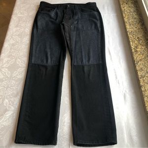 Rocawear Black/Blue Patched Vintage Jeans Denim Pants Men’s Size W36 Classic-Fit